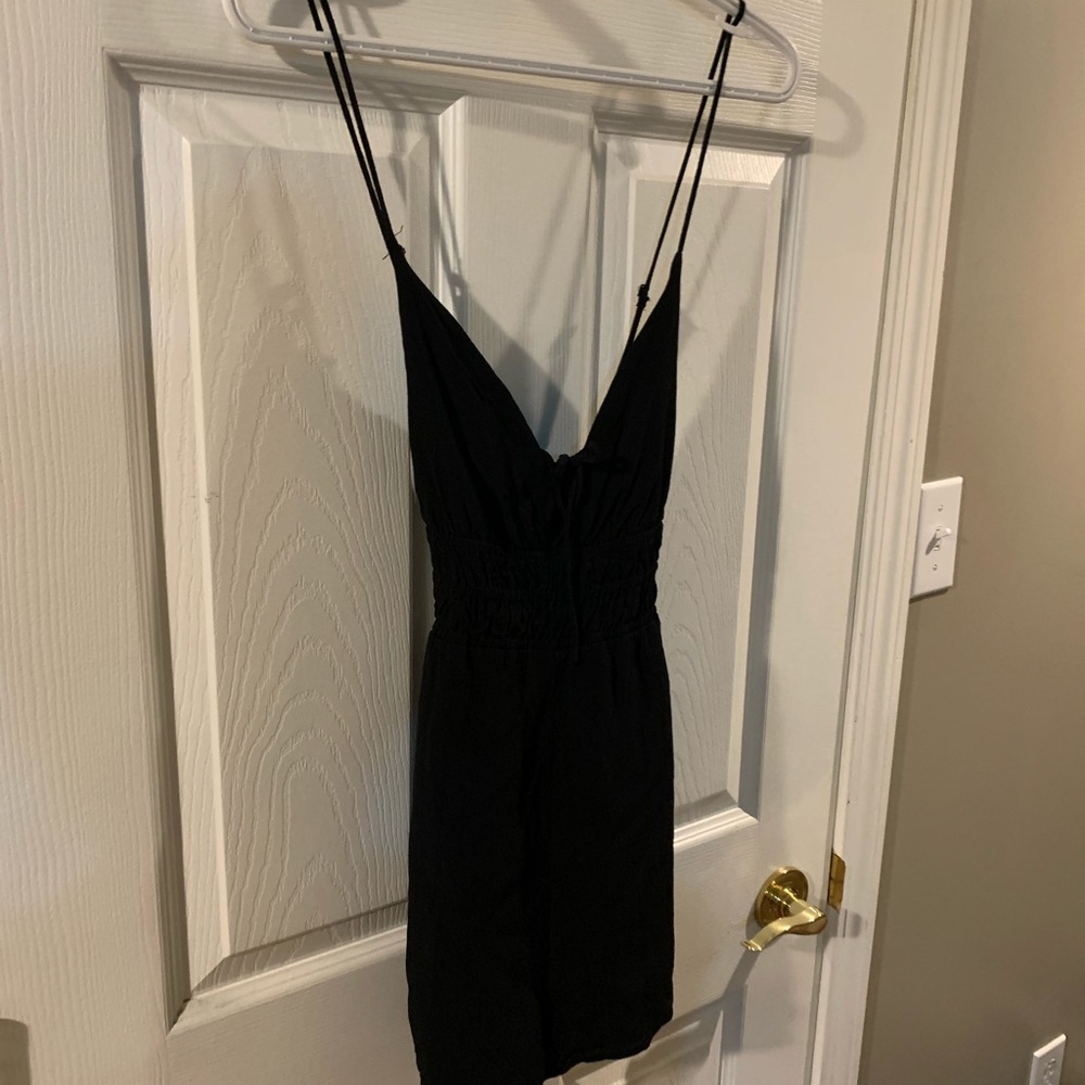 Black GARAGE romper, size M